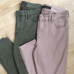 2 Abercrombie & Fitch pants size 26